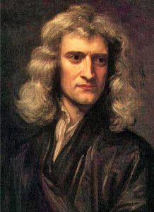 Isaac Newton (1642-1727) - Painting by Godfrey Kneller