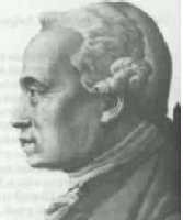 Immanuel Kant (1724-1804)